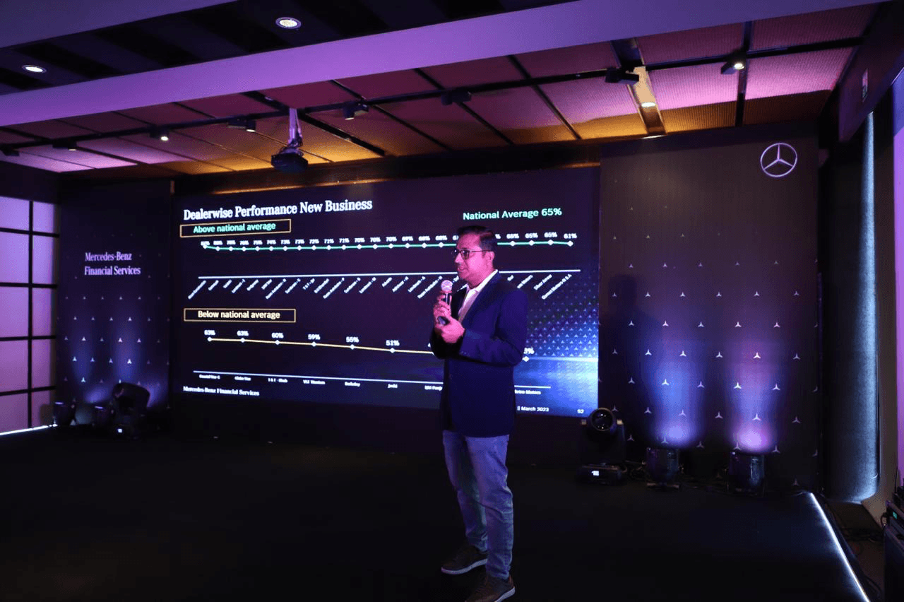 Mercedes Benz Financial services Corporate Conference product launch event