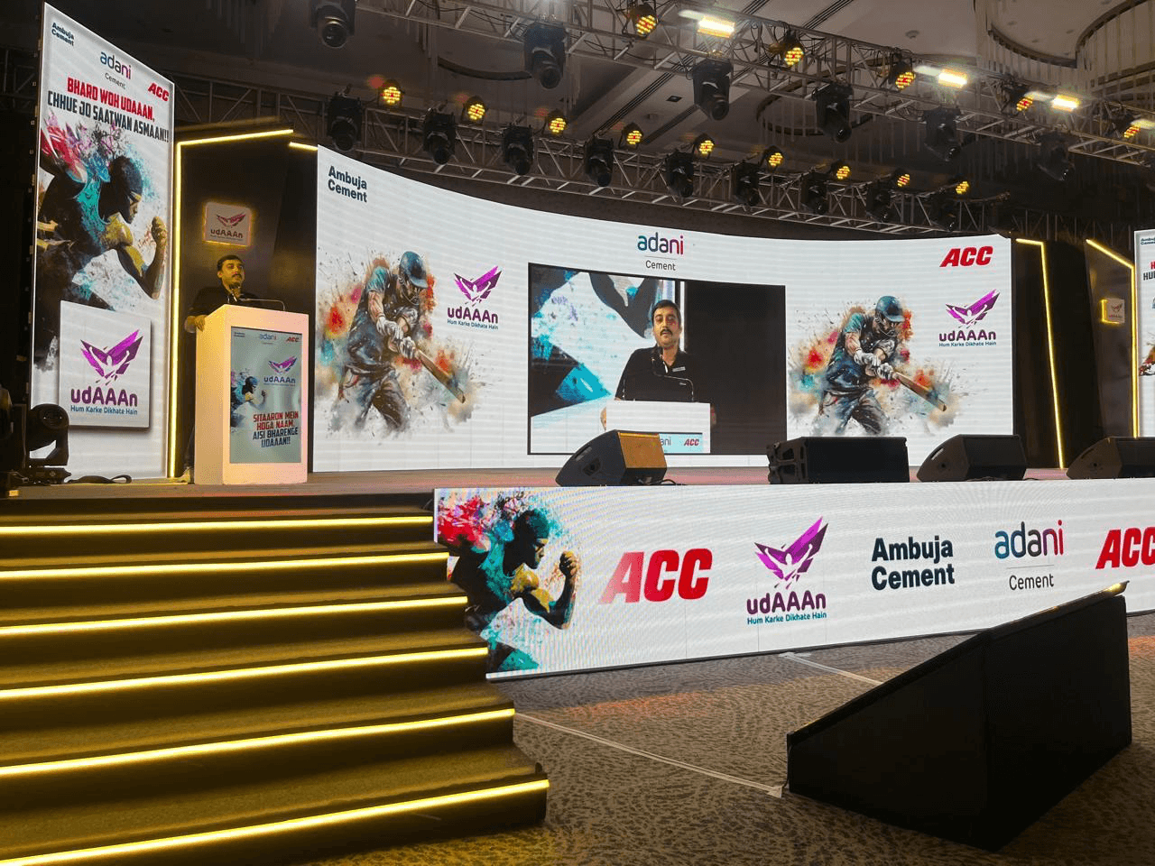 ACC Cements International dealer meet at Thailand Outdoor Staging & Event Setup product launch event